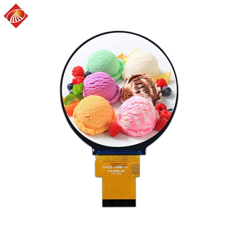 2.76 / 2.8寸圓形液晶屏 480×480 RGB接口40PIN